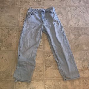 Used baggy wrangler jeans
